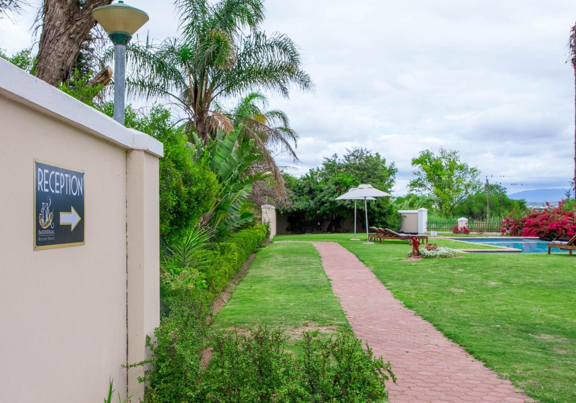 Bakenskraal Ostrich Palace Oudtshoorn Exterior foto